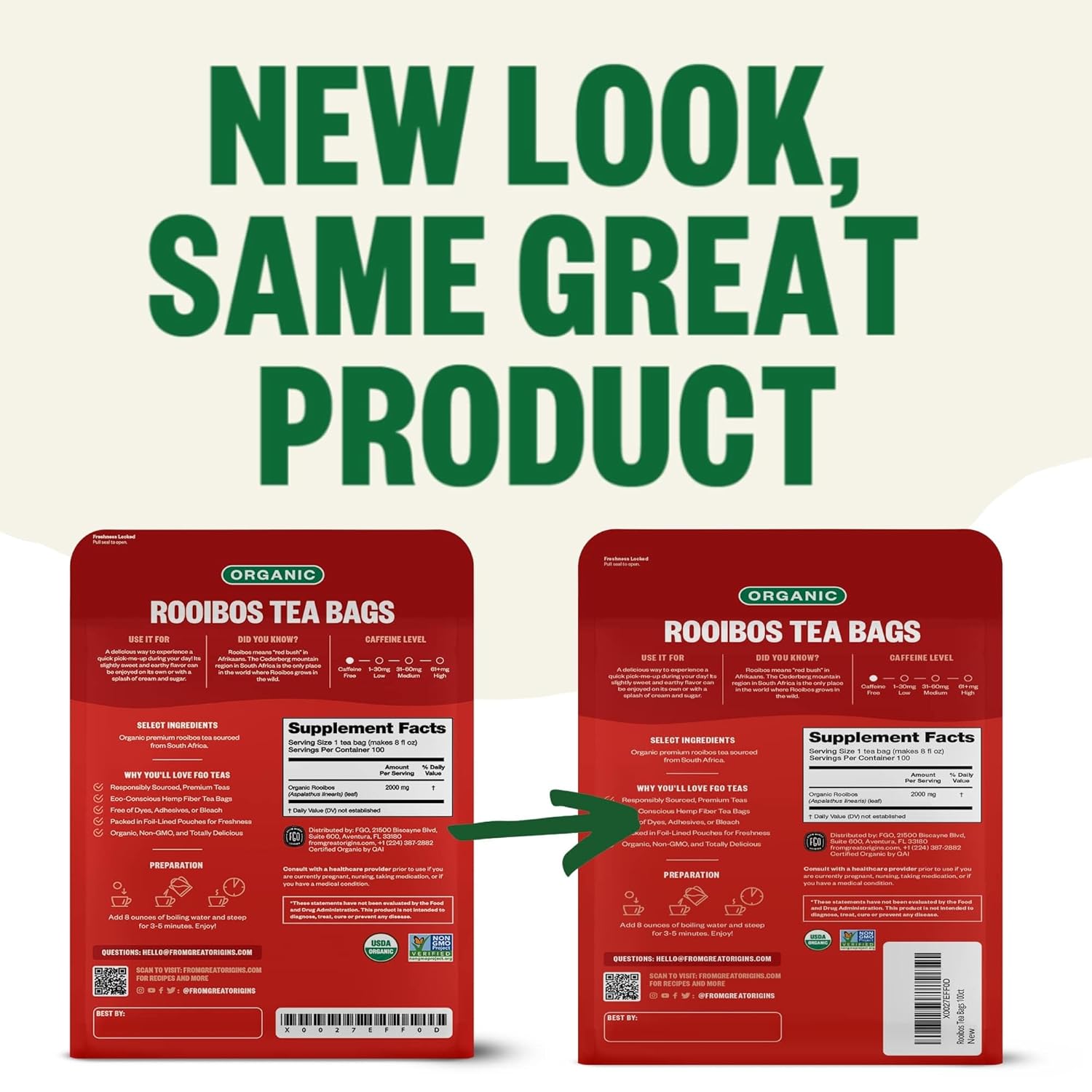 From Great Origins Organic Rooibos Tea view 3