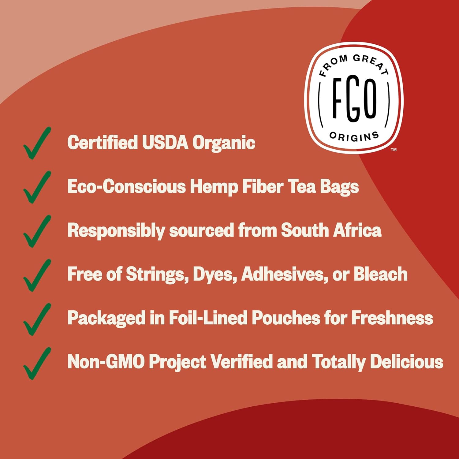 From Great Origins Organic Rooibos Tea view 4