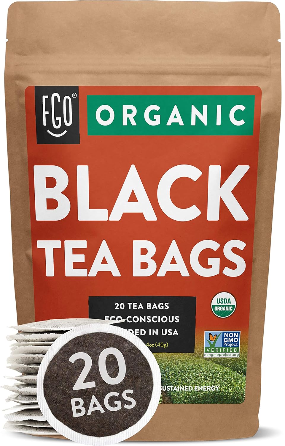 From Great Origins Organic Black Tea