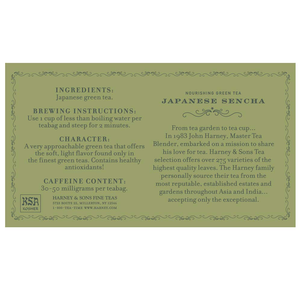 Harney & Sons Japanese Sencha Green Tea view 2
