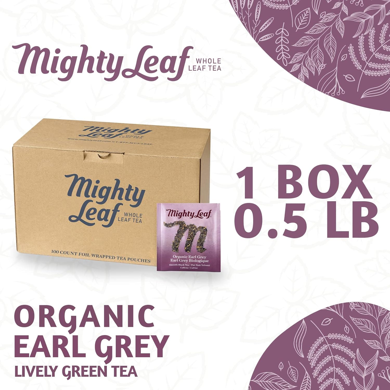 Mighty Leaf Organic Earl Grey view 3