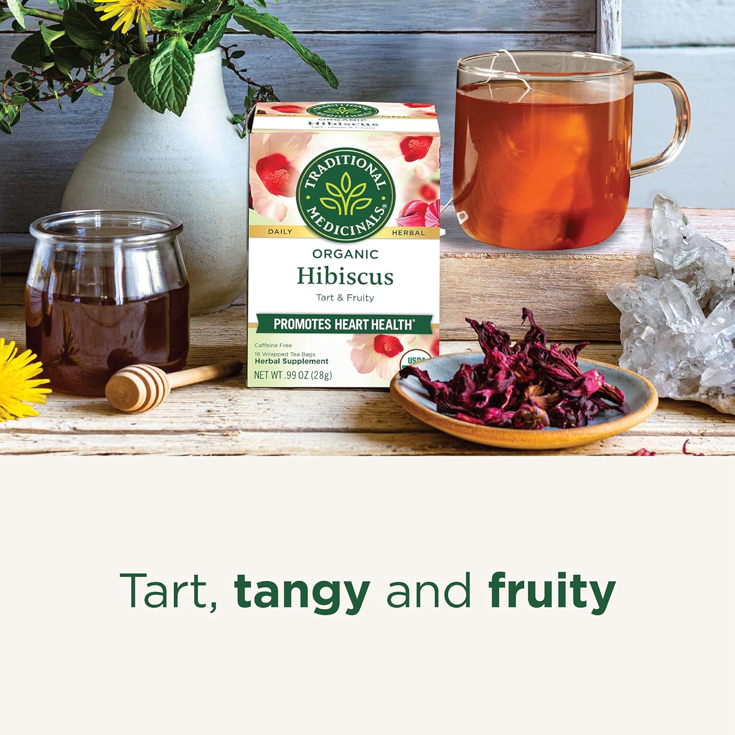 Traditional Medicinals Organic Hibiscus Tea view 4