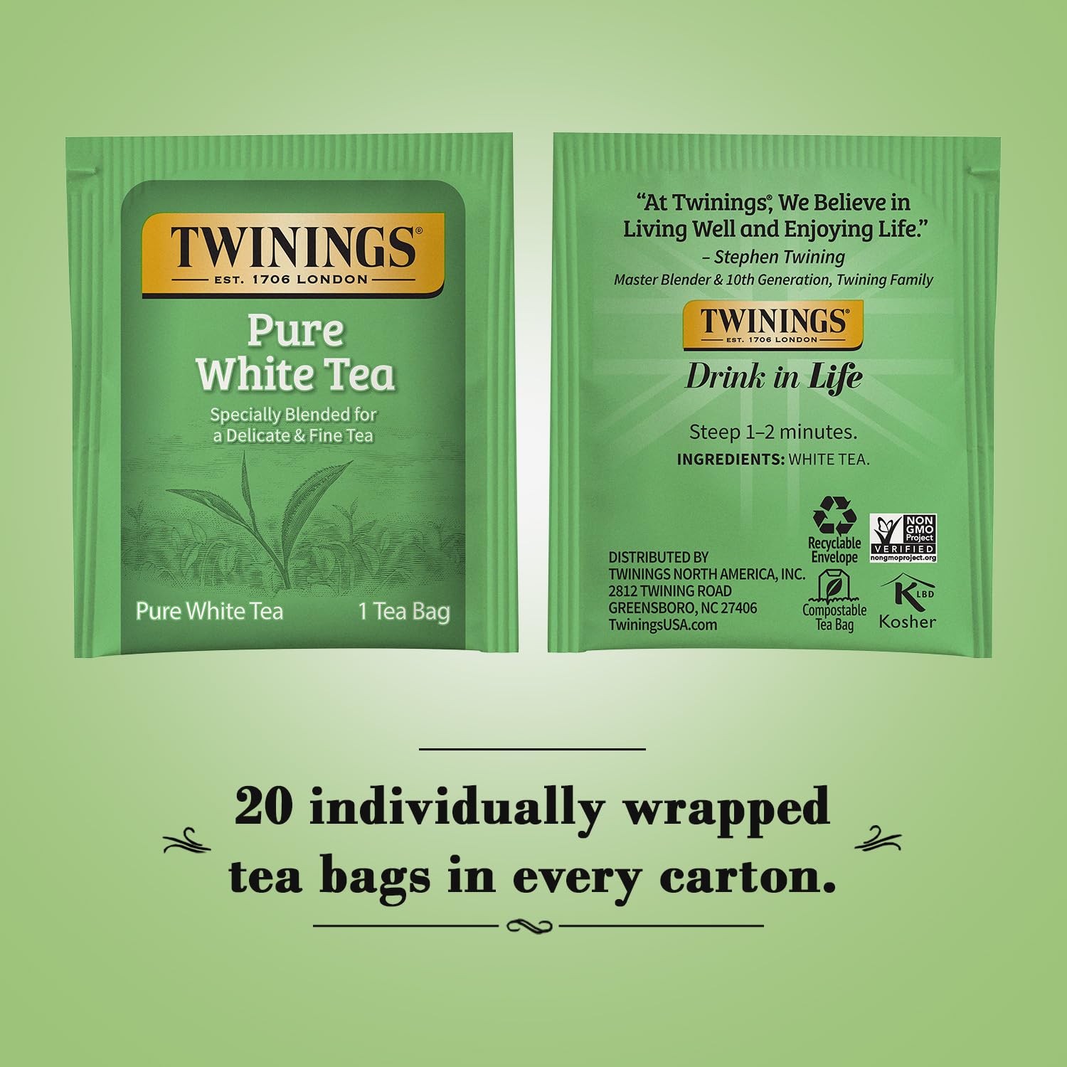 Twinings Pure White Tea view 2