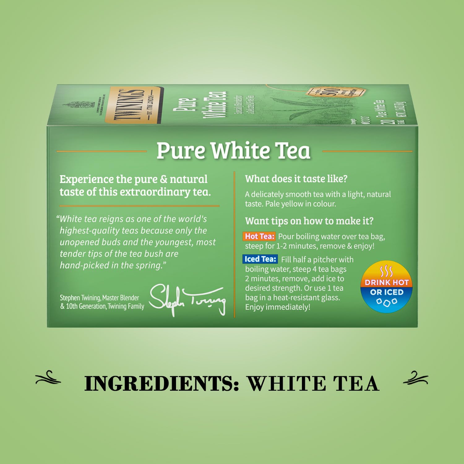 Twinings Pure White Tea view 4