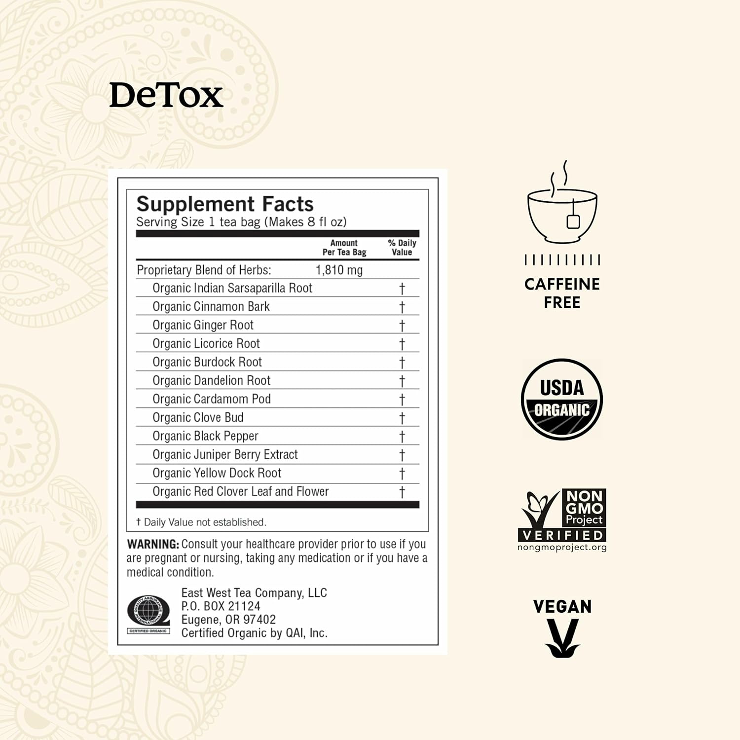 Yogi Detox Tea view 2