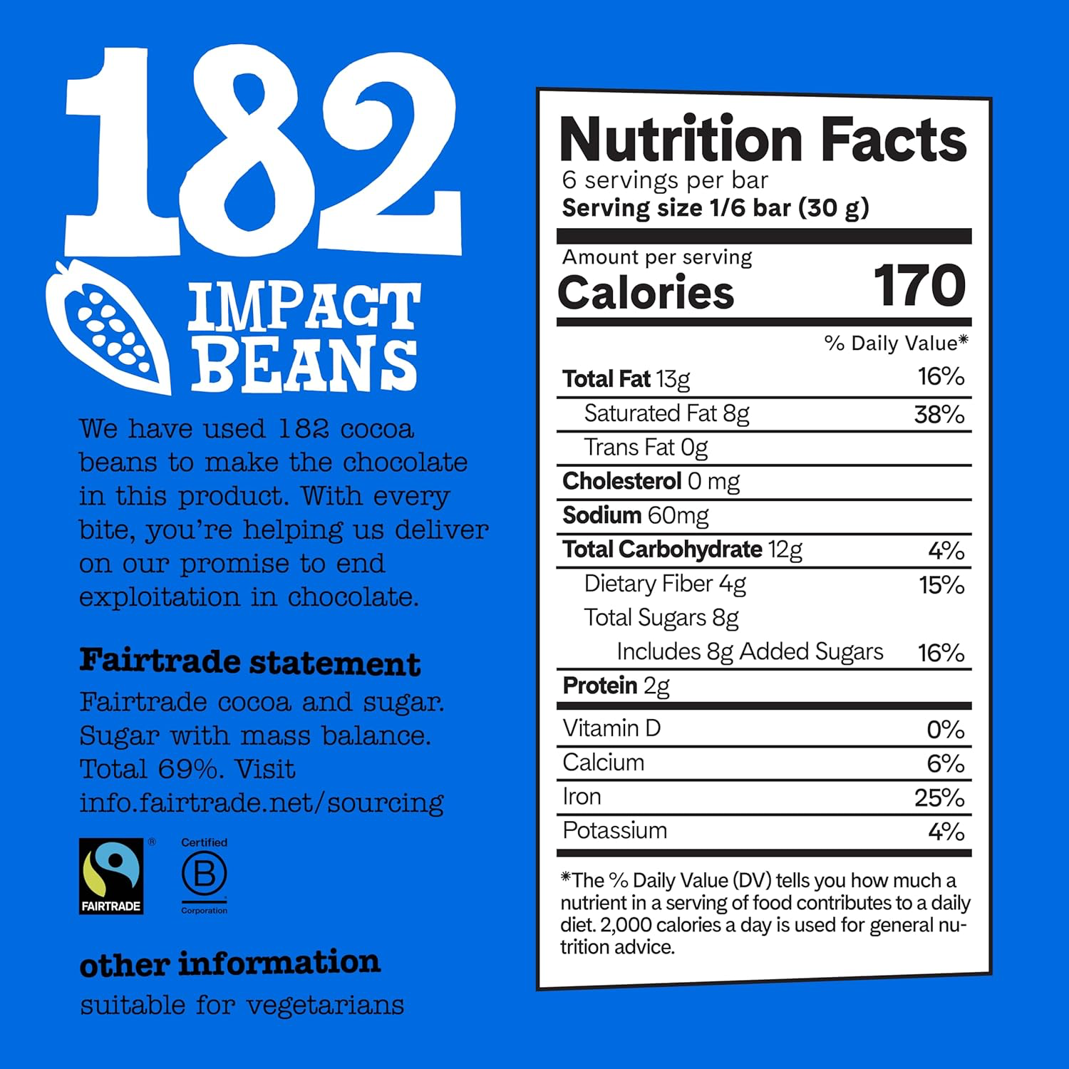 Tonys Chocolonely Dark Chocolate 70% Cacao view 2