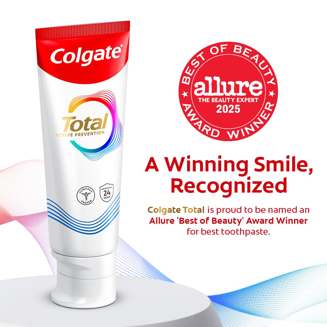 Colgate Total Active Prevention Whitening Toothpaste view 4
