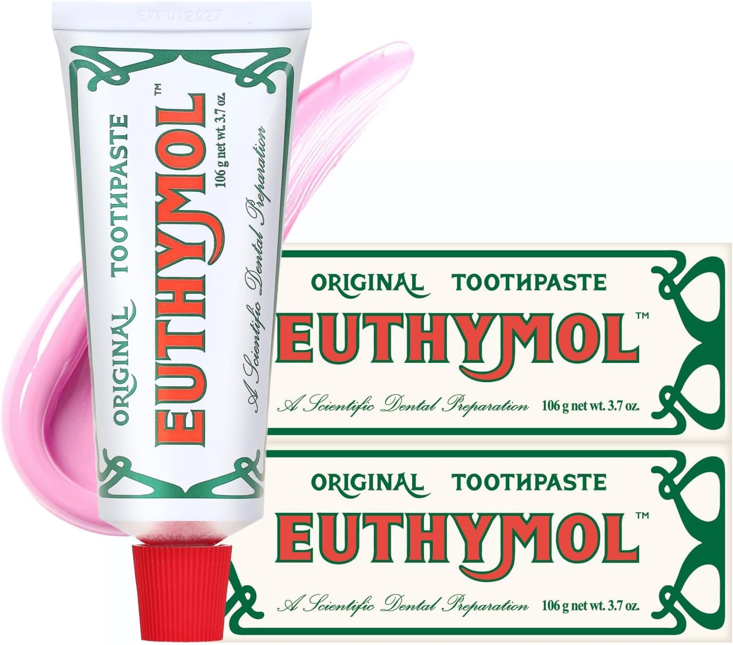 EUTHYMOL Original Pink Toothpaste