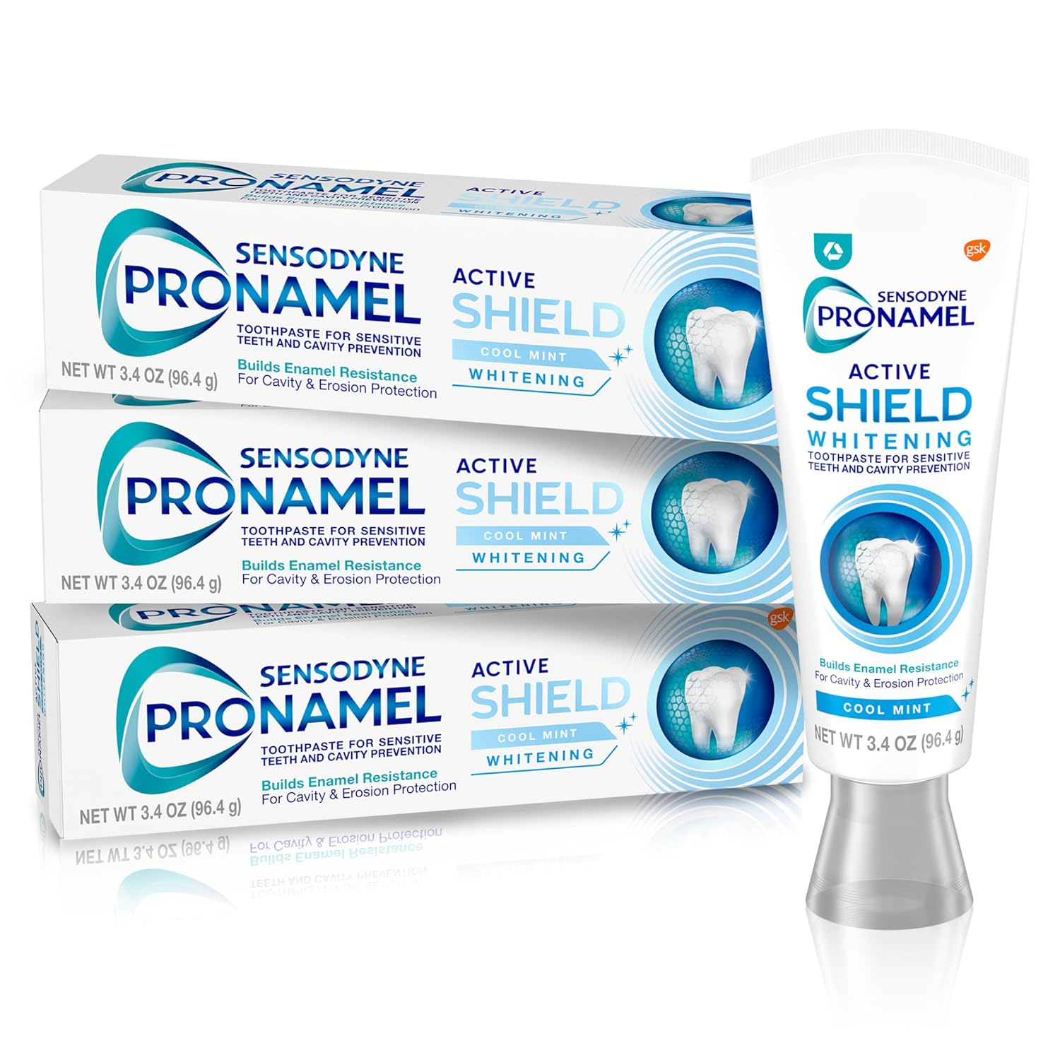 Sensodyne Pronamel Active Shield Whitening Toothpaste