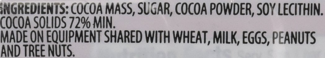 Trader Joes Belgian Dark Chocolate 72% view 3