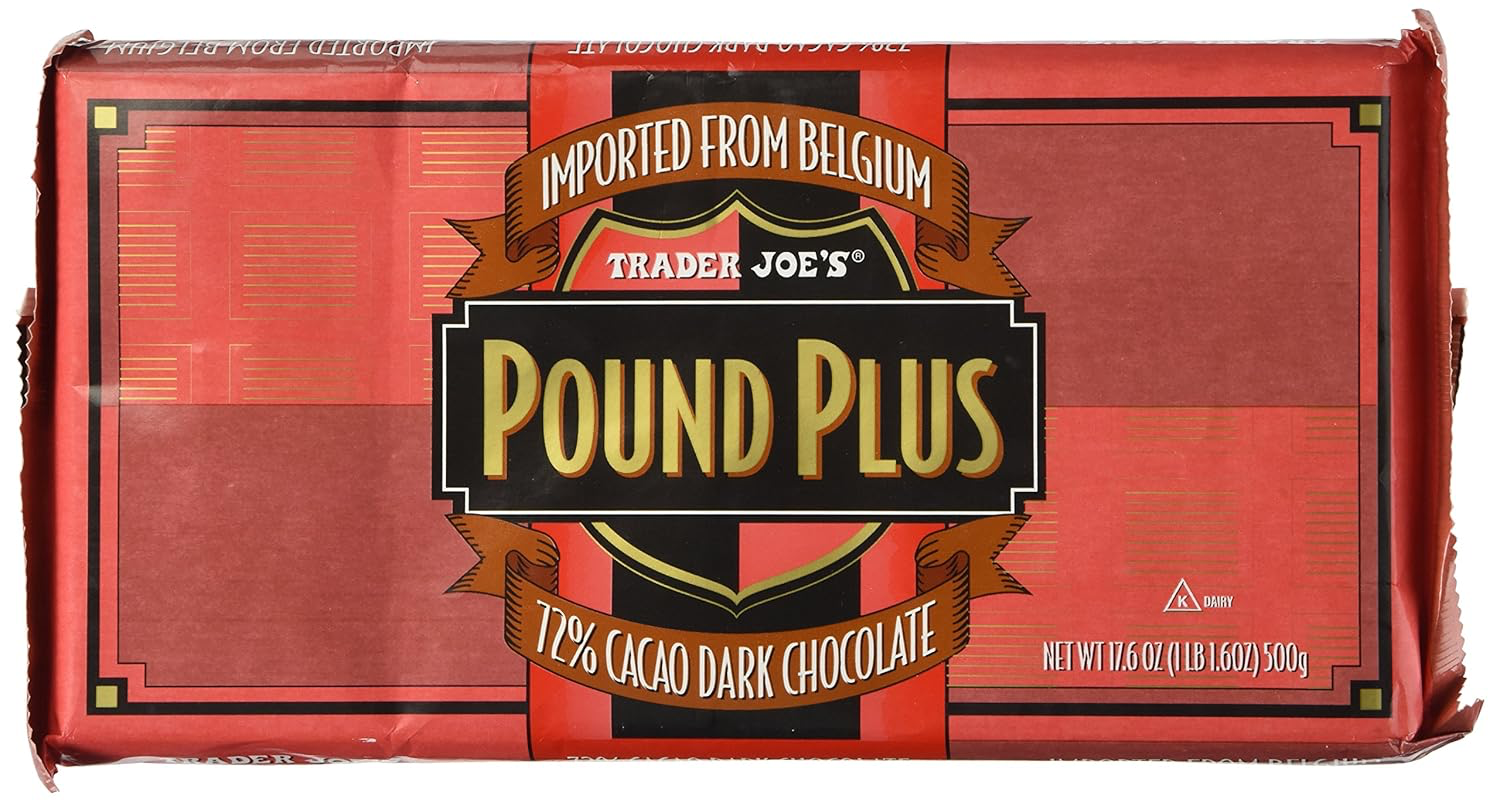 Trader Joes Pound Plus Dark Chocolate 72%