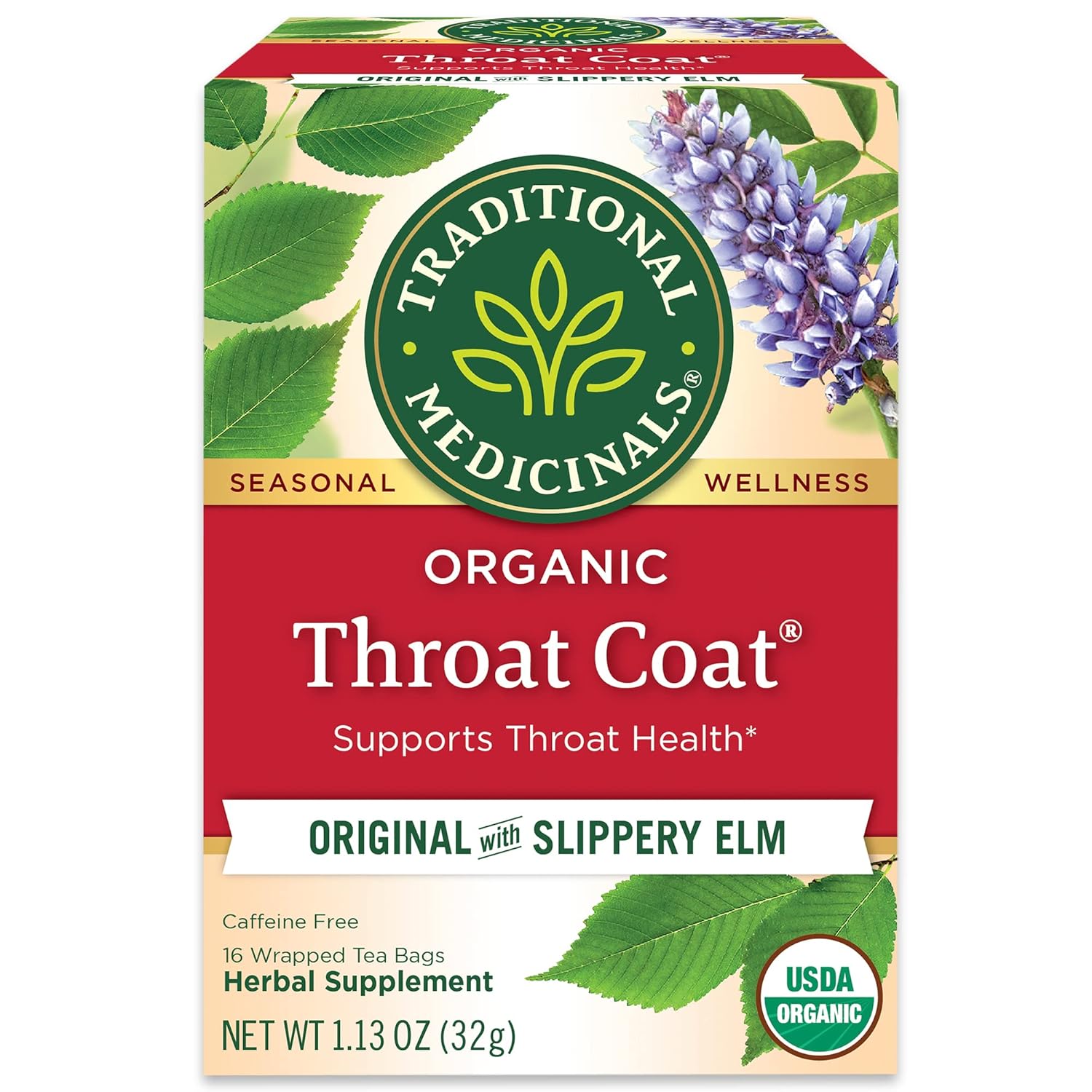 Traditional Medicinals Organic Throat Coat Tea