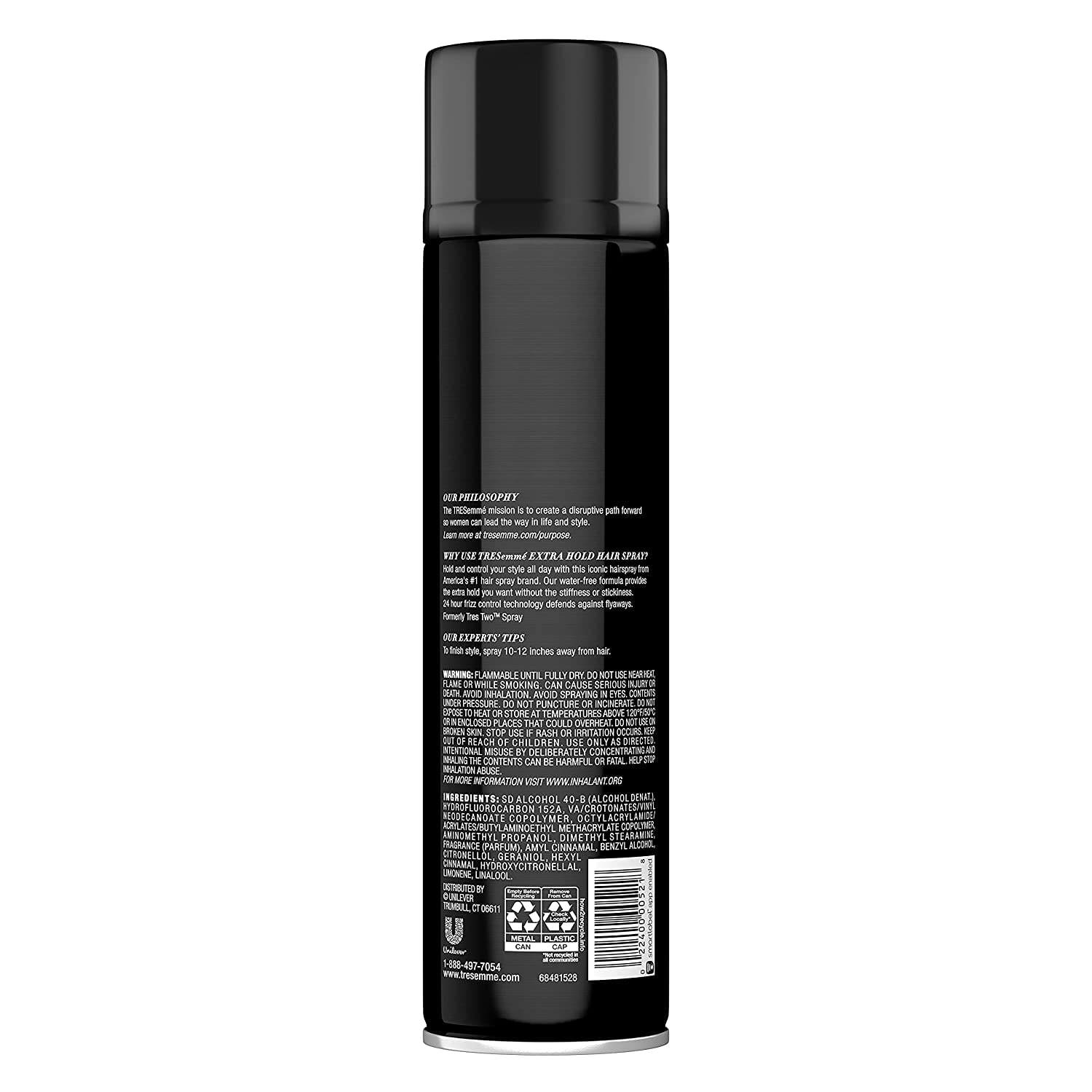 Tresemme Tres Two Extra Hold Hair Spray, 11 Ounce view 2