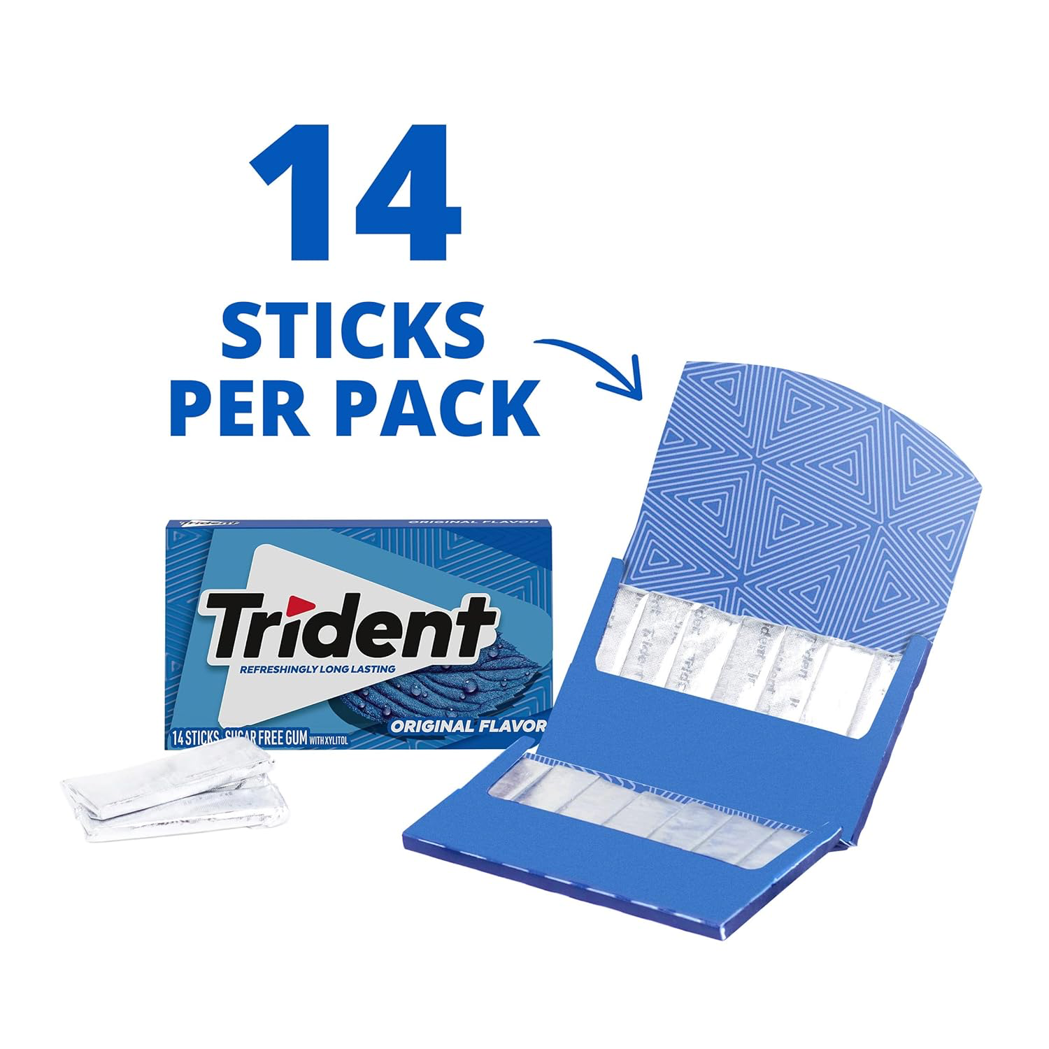 Trident Original Gum view 4