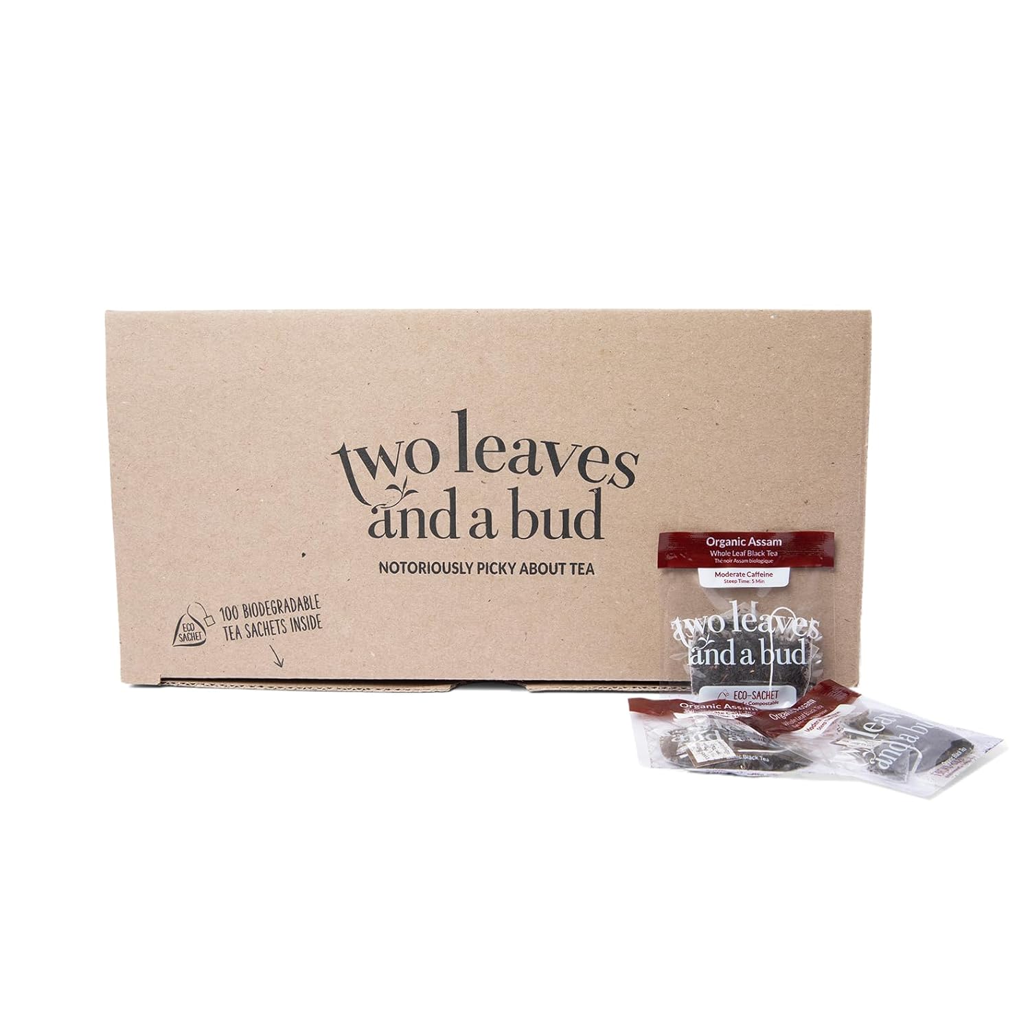 Two Leaves and a Bud Organic Assam Black Tea Bags