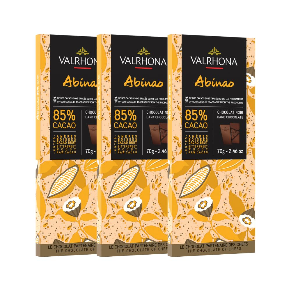 Valrhona Abinao Dark Chocolate 85% Cacao