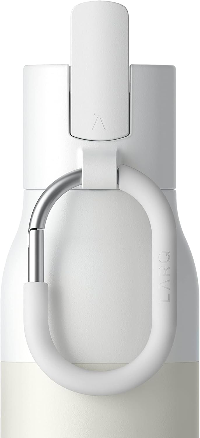 LARQ Bottle Filtered - Granite White 25oz view 4