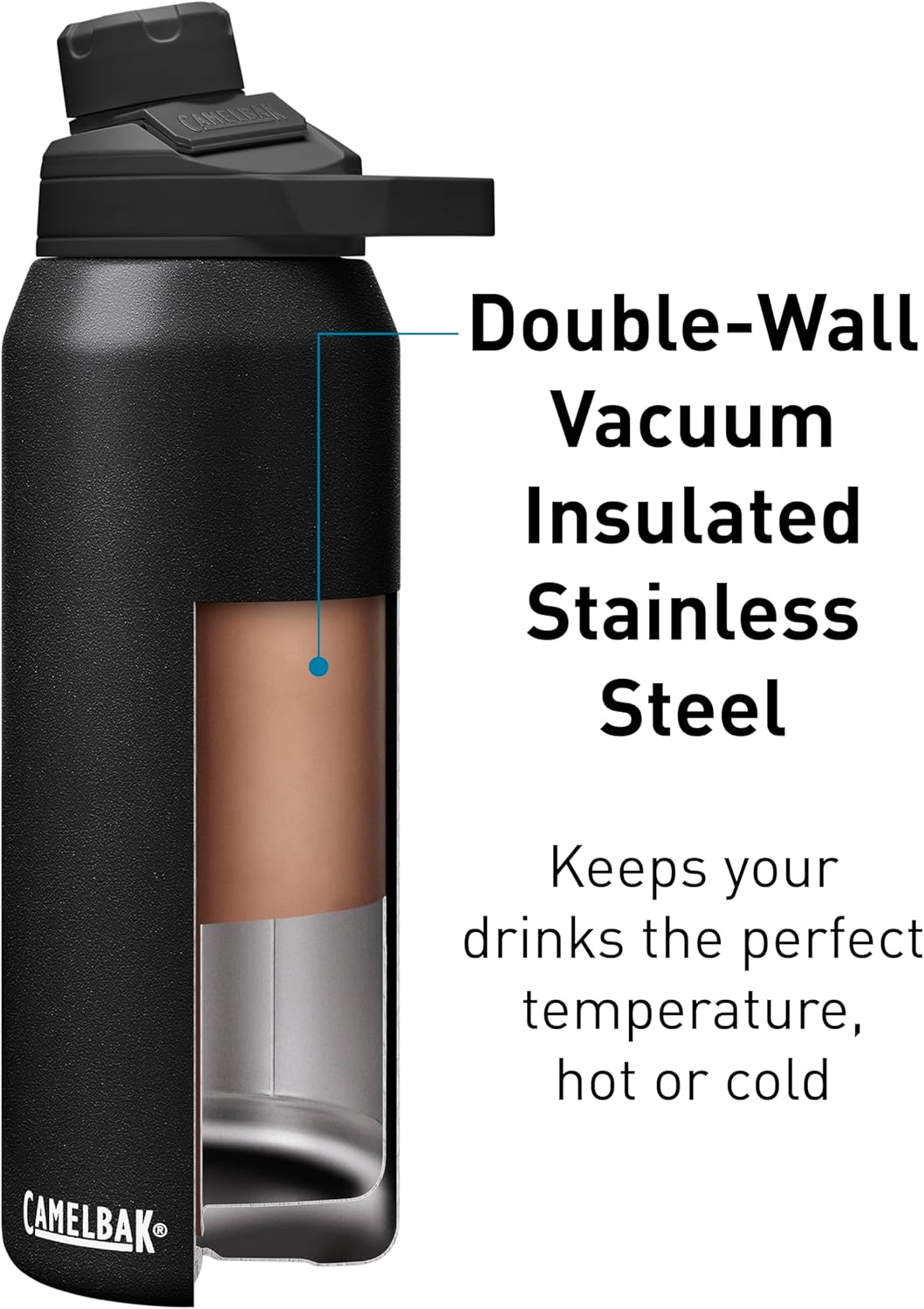 CamelBak Chute Mag Vacuum Insulated Stainless Steel Water Bottle view 4