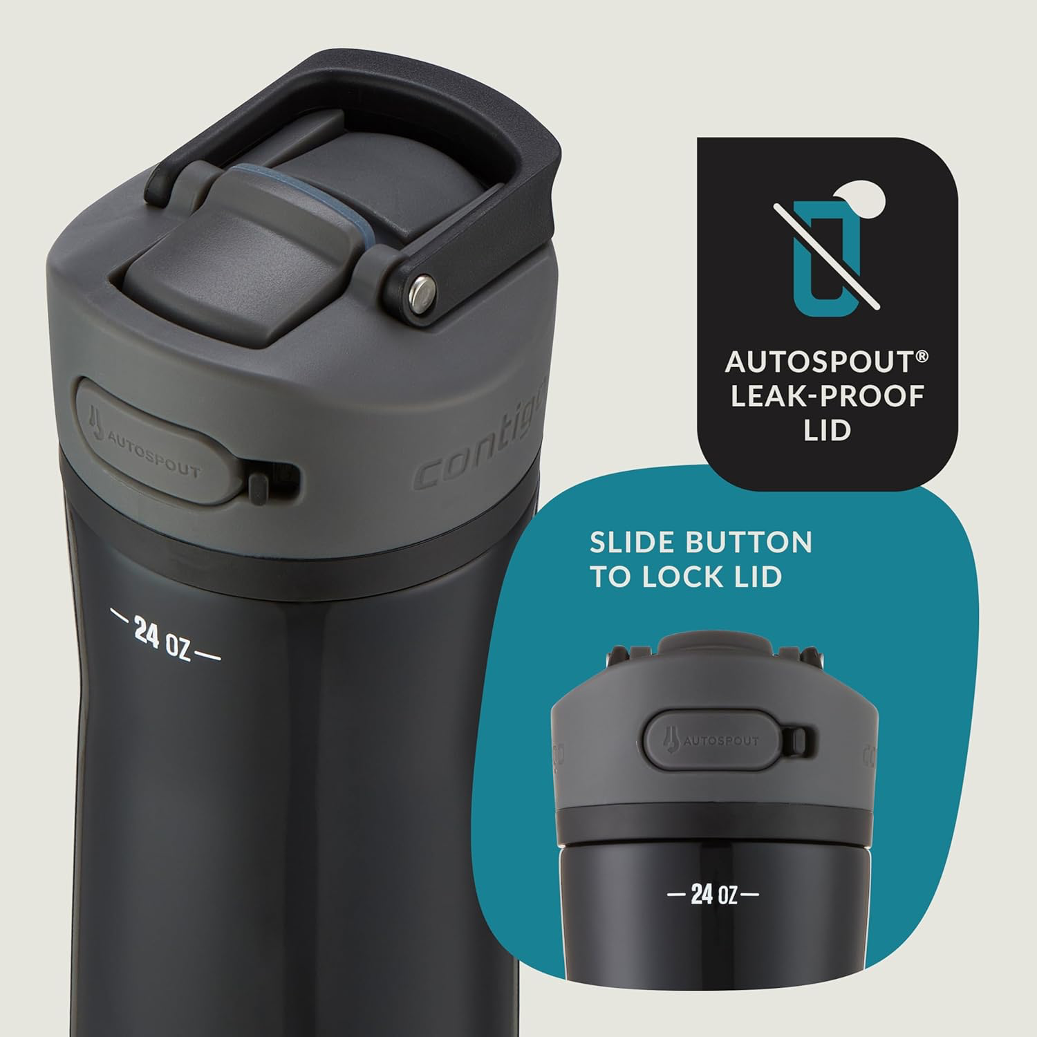 Contigo Ashland 2.0 Water Bottle - 24oz view 2