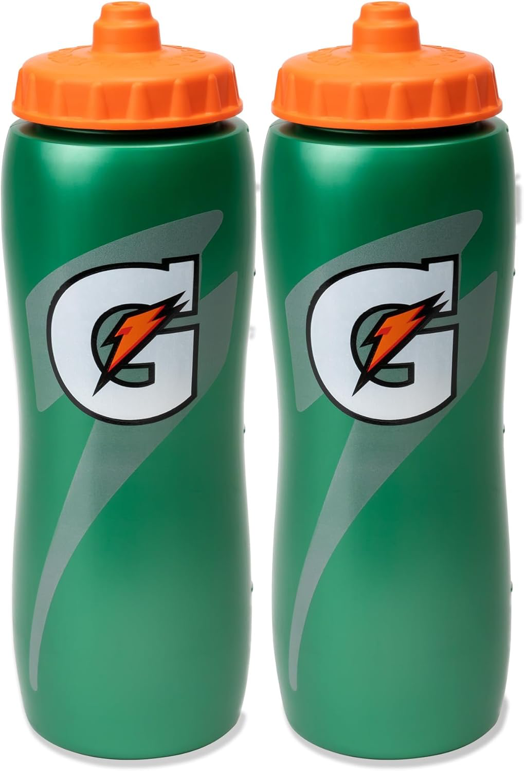 Gatorade 32 Oz Squeeze Water Sports Bottle - Pack of 2