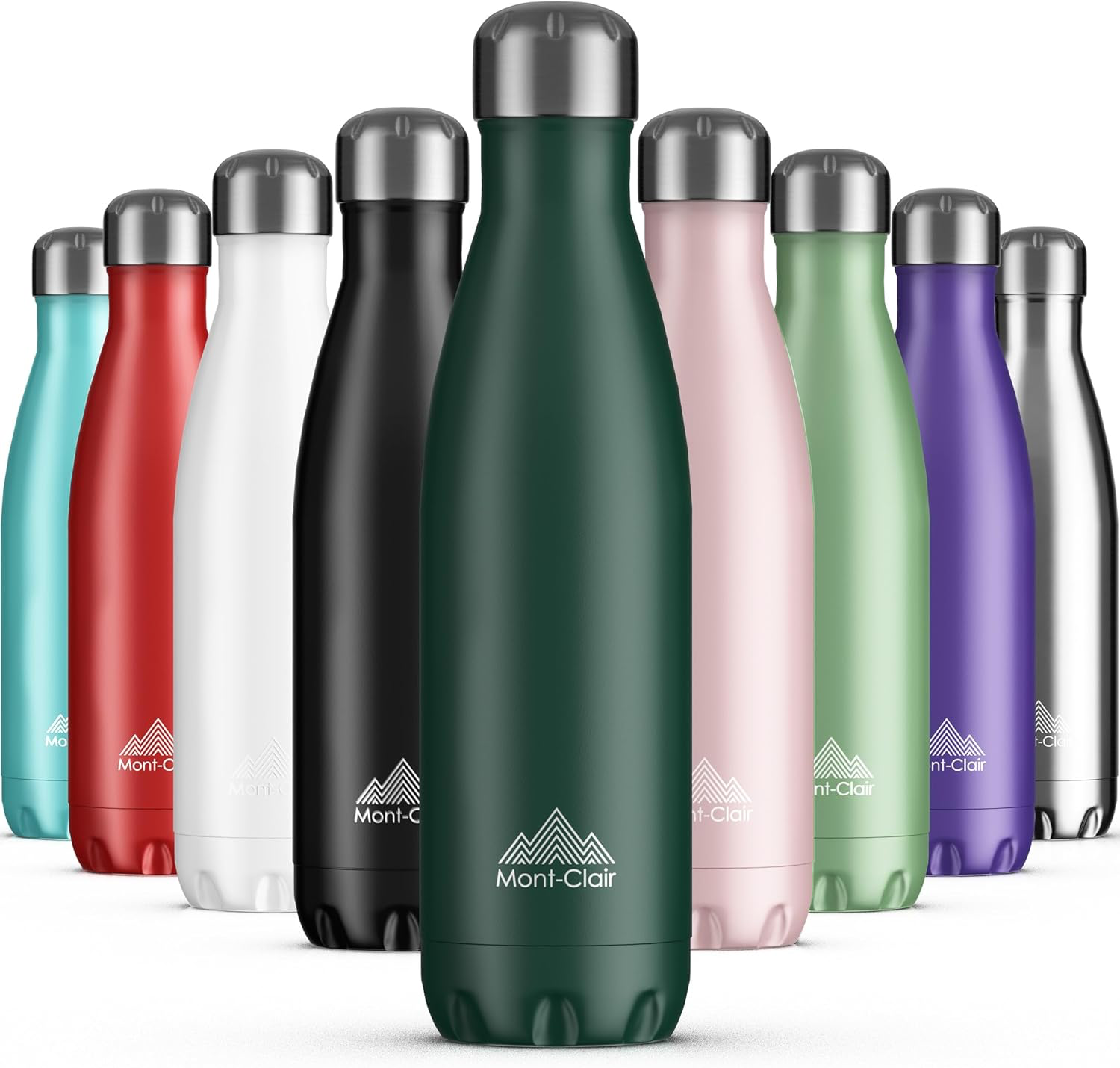 Mont-Clair Stainless Steel Water Bottle, Vacuum Insulated, 750ml