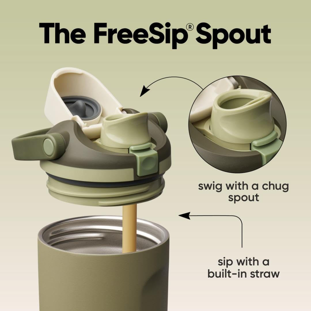 Owala FreeSip Sway Insulated Stainless Steel Water Bottle, 30 oz view 2