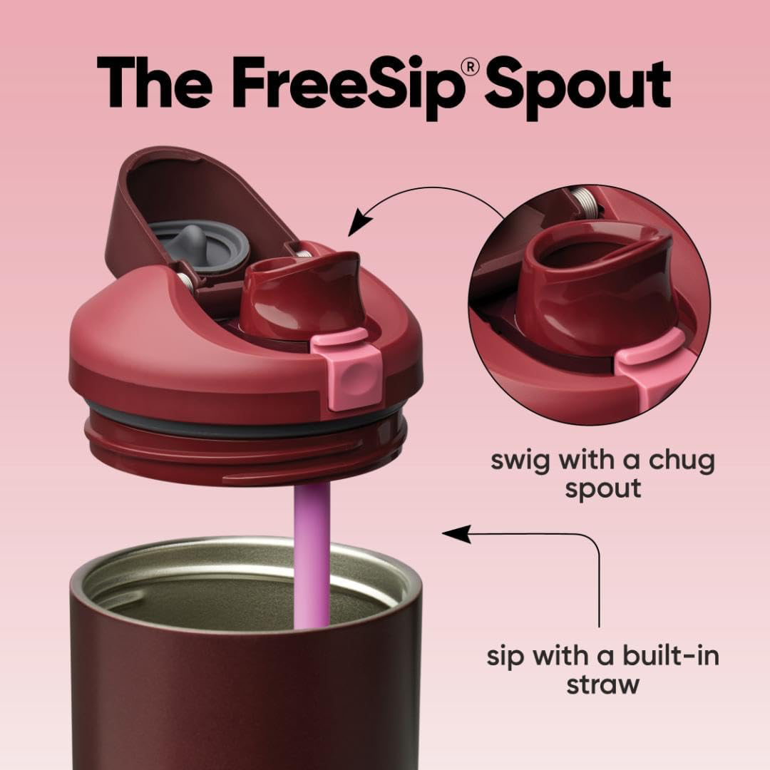 Owala FreeSip Tumbler Insulated Stainless Steel, 40oz view 2