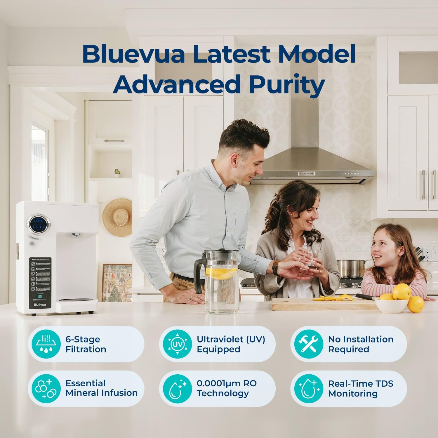Bluevua RO100ROPOT-UV Premium RO System view 2