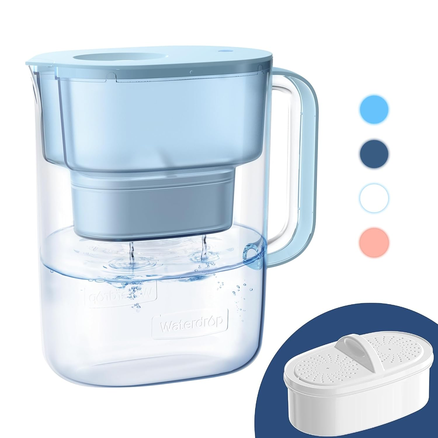Waterdrop Water Filter Pitcher - 10 Cup