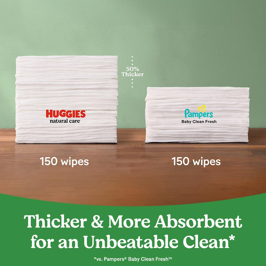 Huggies Natural Care Wipes view 3