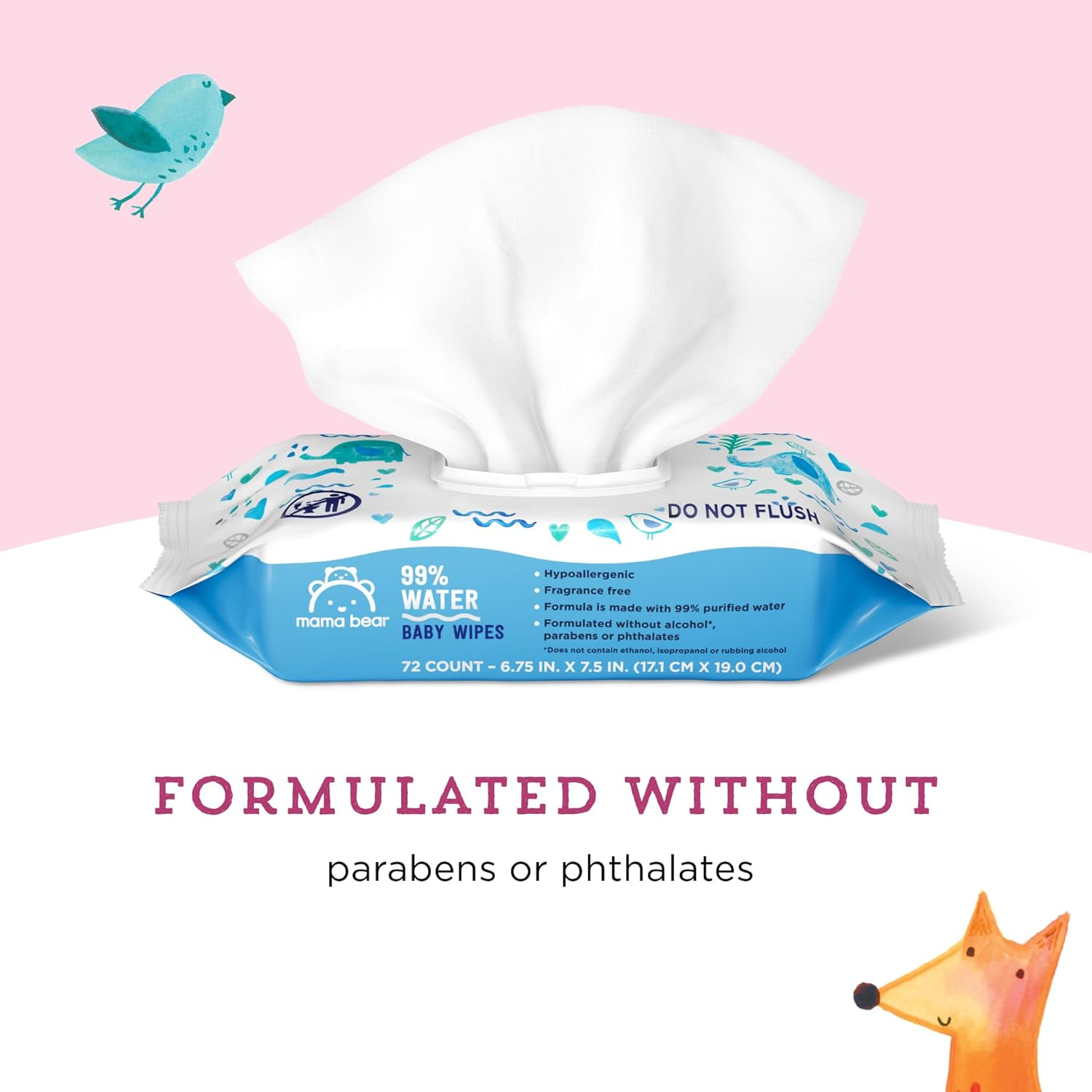 Mama Bear Baby Wipes view 3