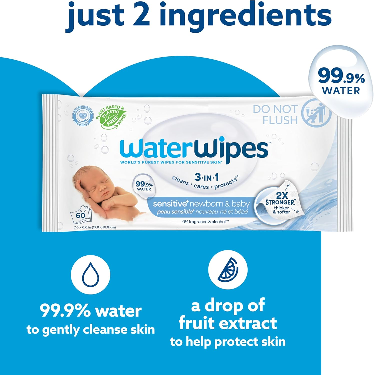 WaterWipes Sensitive+ view 4