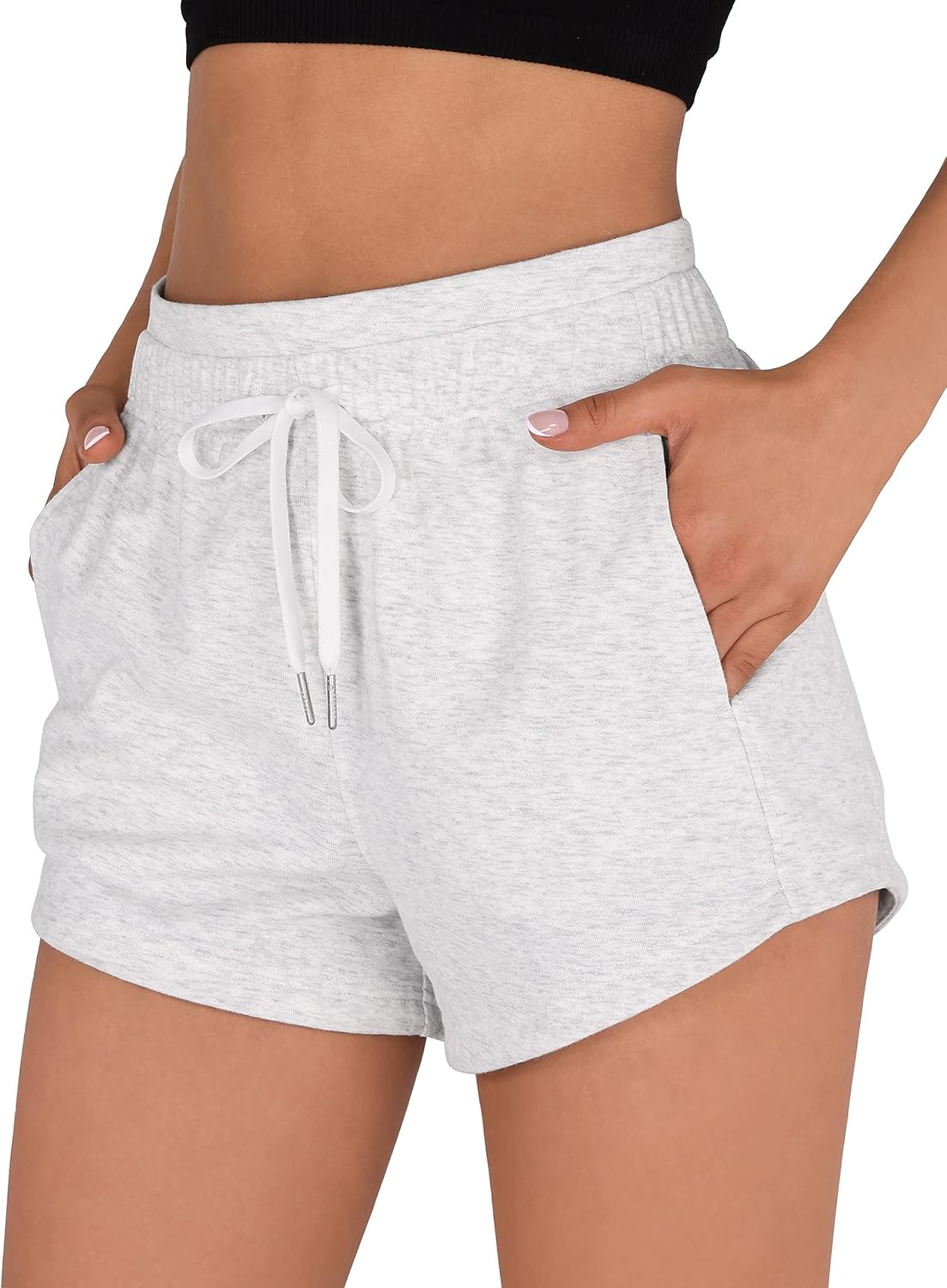 ODODOS Women's Sweat Shorts with Pockets