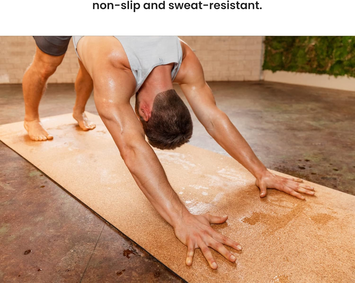 Luxury Cork Yoga Mat - Non Slip, Extra Thick Grip. Thicker, Longer, and Wider for More Comfort and Support. Tough Enough For Hot Yoga. Natural, Non Toxic, and Eco Friendly view 4