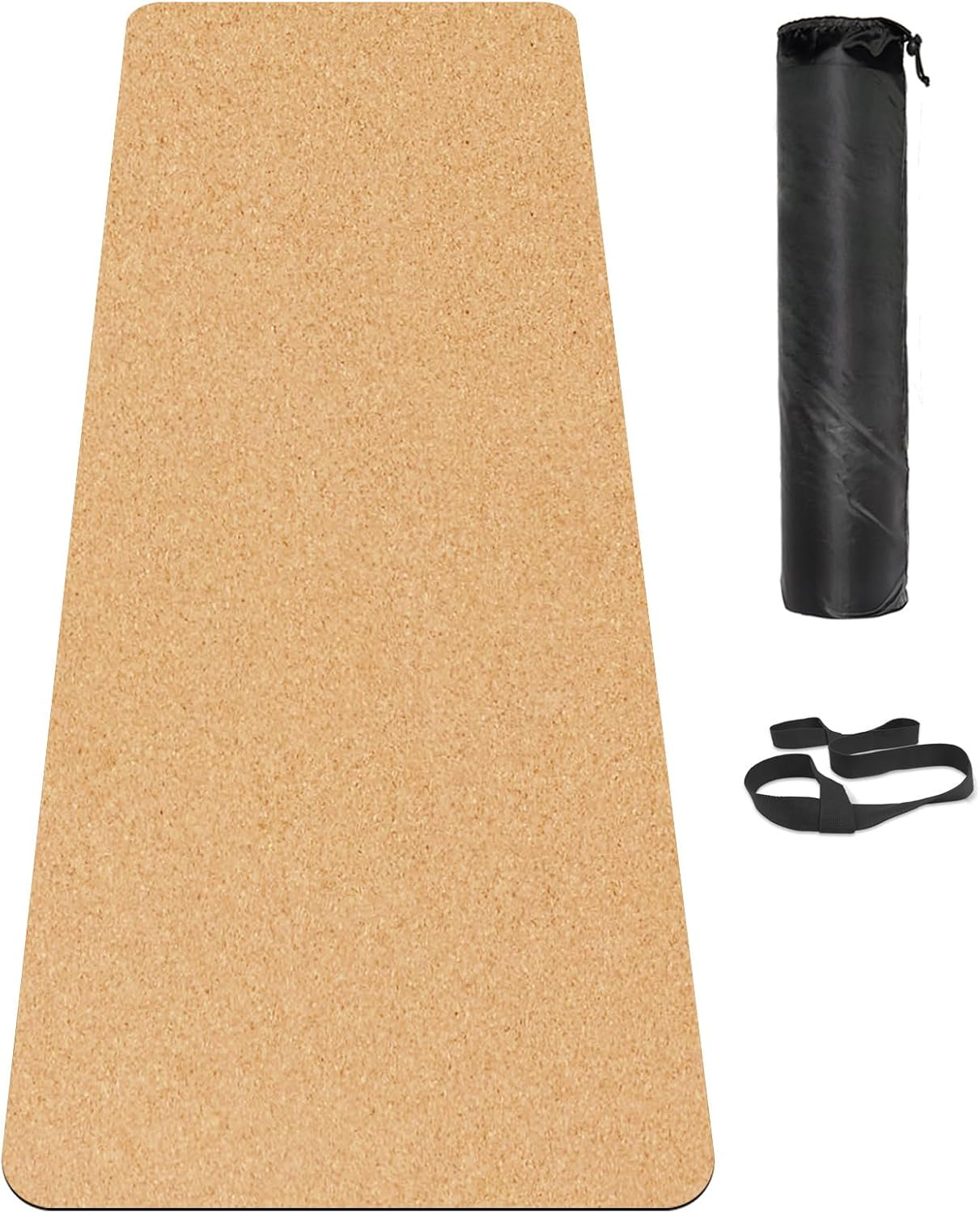 LERYG Cork Yoga Mat - 183cm x 61cm