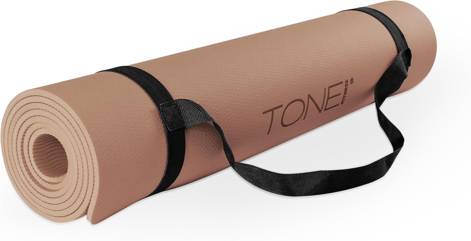 TONE Fitness Yoga Mat 1/4" Thick view 2